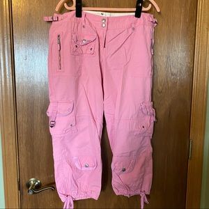 The Limited Tierney Fit 100% Cropped Cotton Cargo Pants